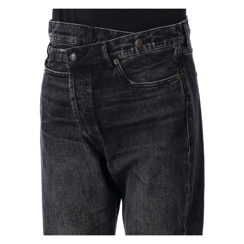 R13 Crossover Jeans Black Dames