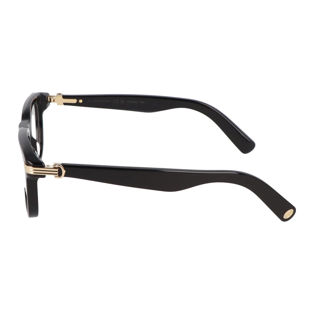 Cartier Mode Bril Model Ct0444O Black Unisex