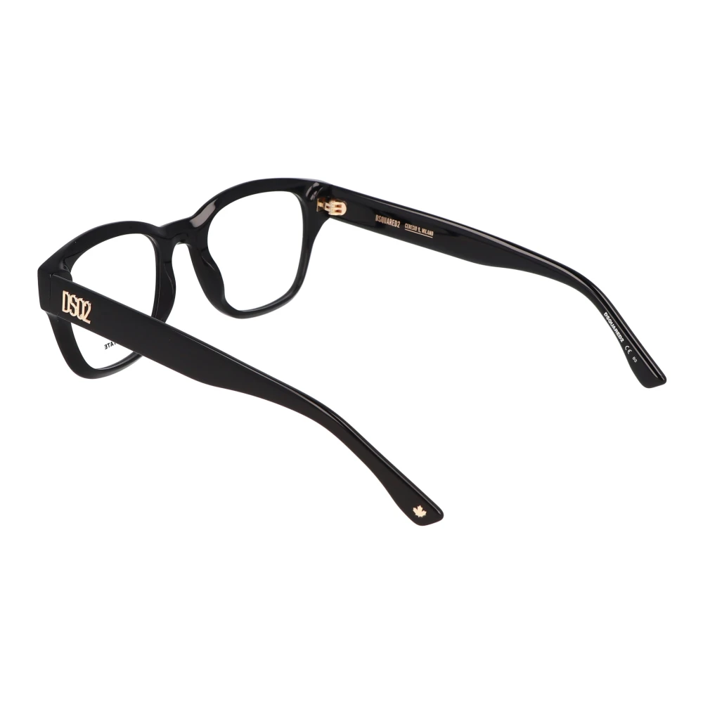 Dsquared2 Vierkante montuur bril Black Unisex