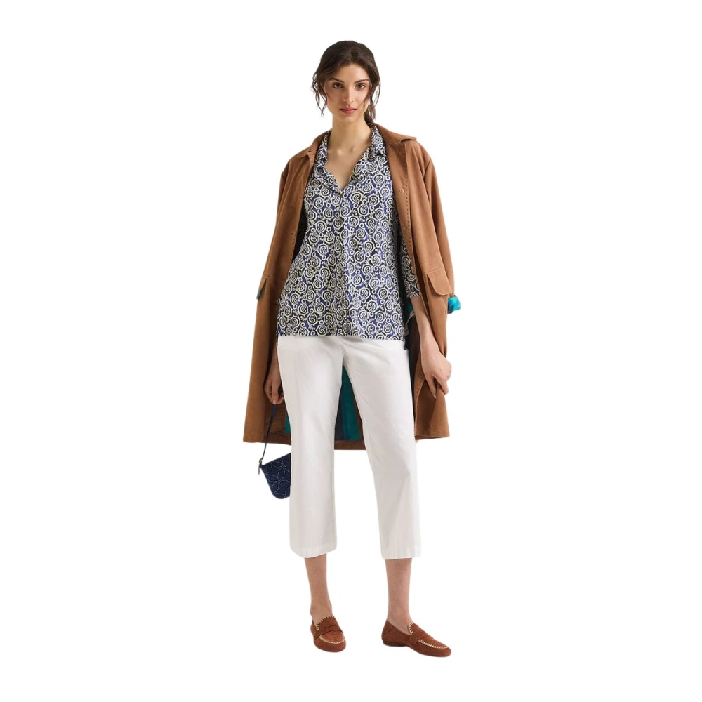 Trousers > Cropped Trousers - - Maliparmi - Modalova