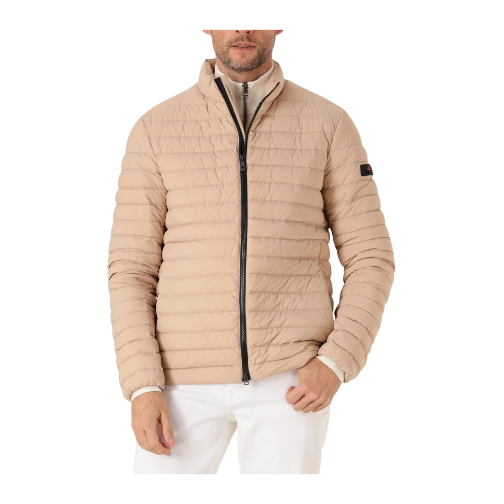 Peuterey Stijlvolle gewatteerde jas voor heren Beige Heren