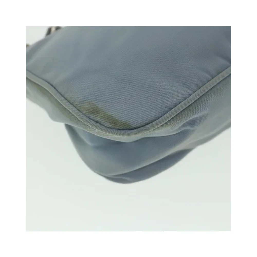 Prada Vintage Pre-owned Nylon prada-bags Blue Dames