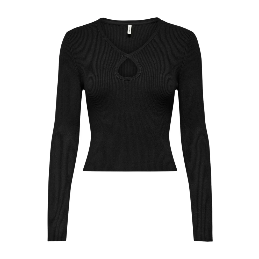 Only Stijlvolle Breigoed Collectie Black Dames