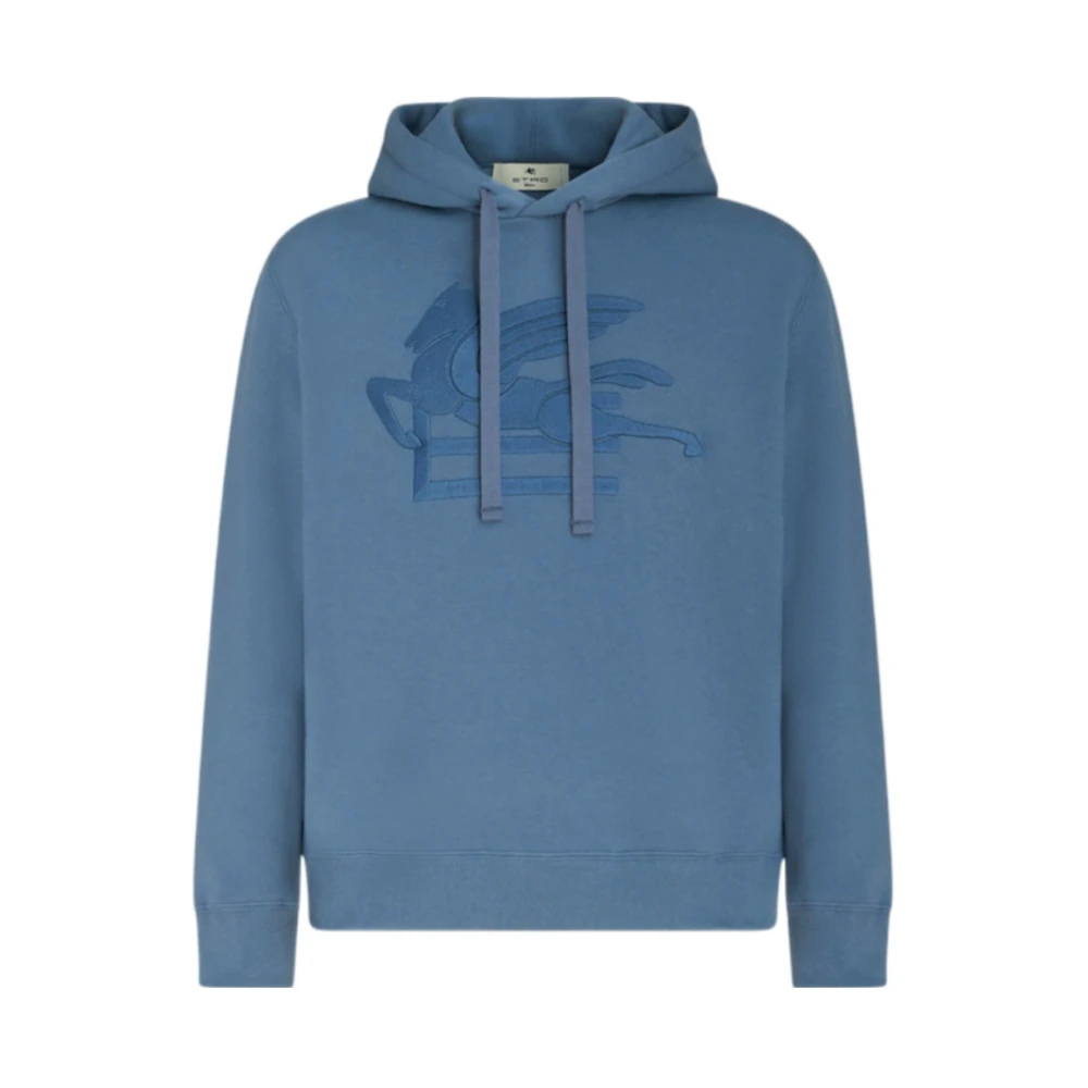 ETRO Sweatshirts & Hoodies Blue Heren