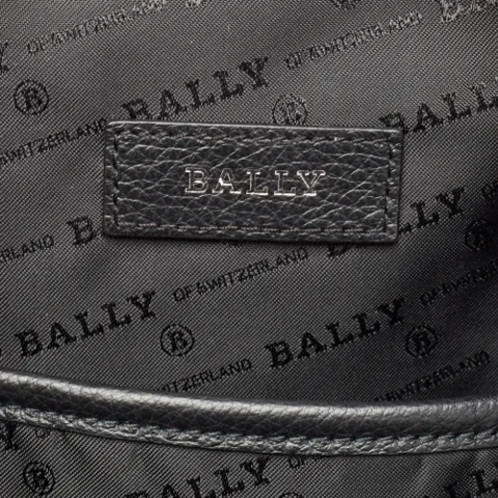 Bally Pre-owned Fabric backpacks Black Heren