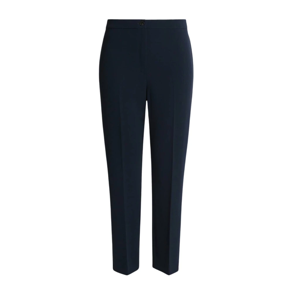 Marina Rinaldi Tijdloze Slim-Fit Cady Broek Blue Dames