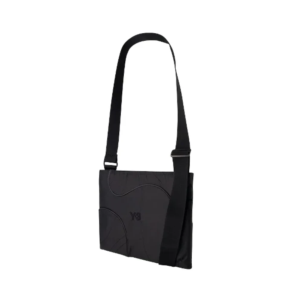 Yohji Yamamoto Pre-owned Fabric crossbody-bags Black Dames