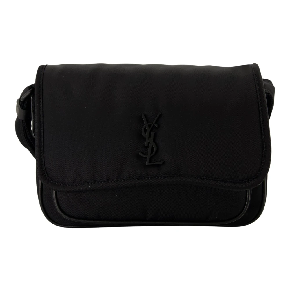Saint Laurent Zwarte Niki Messenger Kleine Tas Black Heren