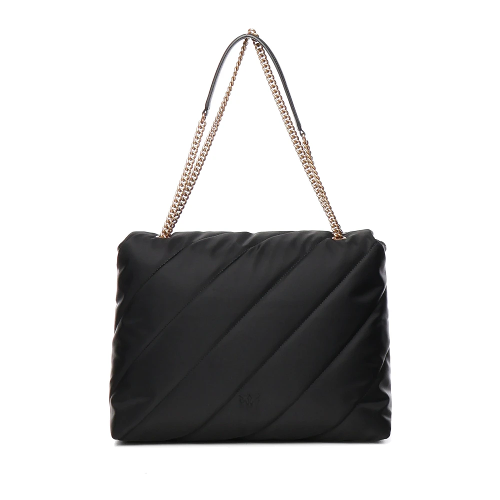 pinko Zwarte Love Birds Schoudertas Black Dames