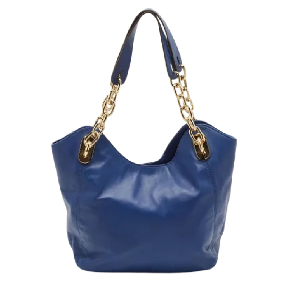 Michael Kors Pre-owned Canvas totes Blue Dames
