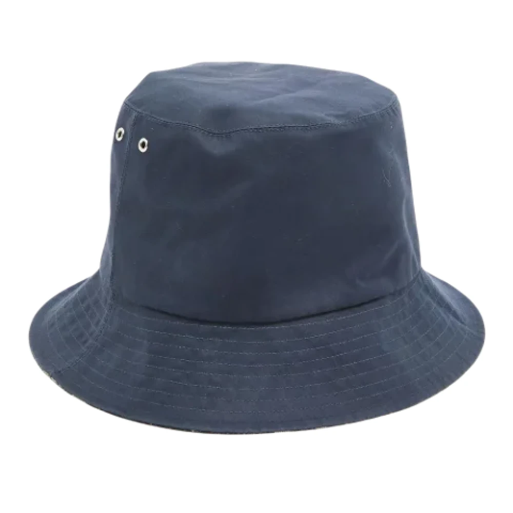 Dior Vintage Pre-owned Cotton hats Blue Dames