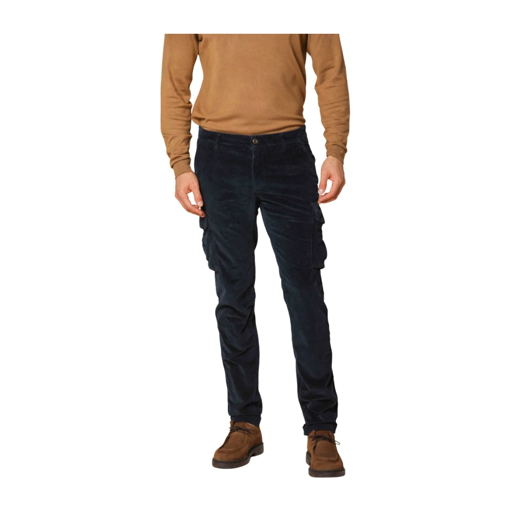 Mason's Hombre Azul Pantalones, Talla: Xl