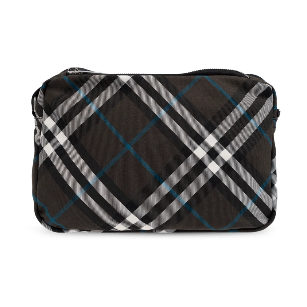 Burberry Schoudertas Check Brown Heren
