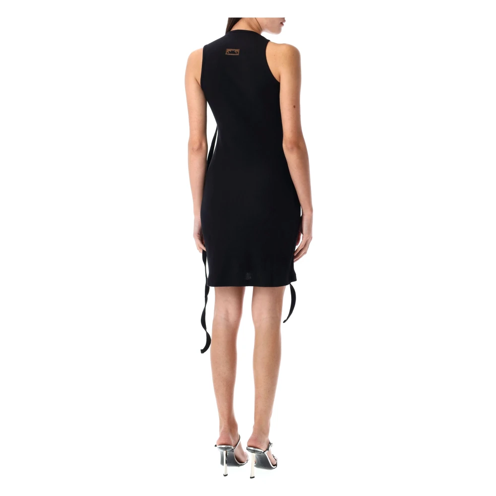 Ottolinger Mouwloze Mini Jurk Black Dames
