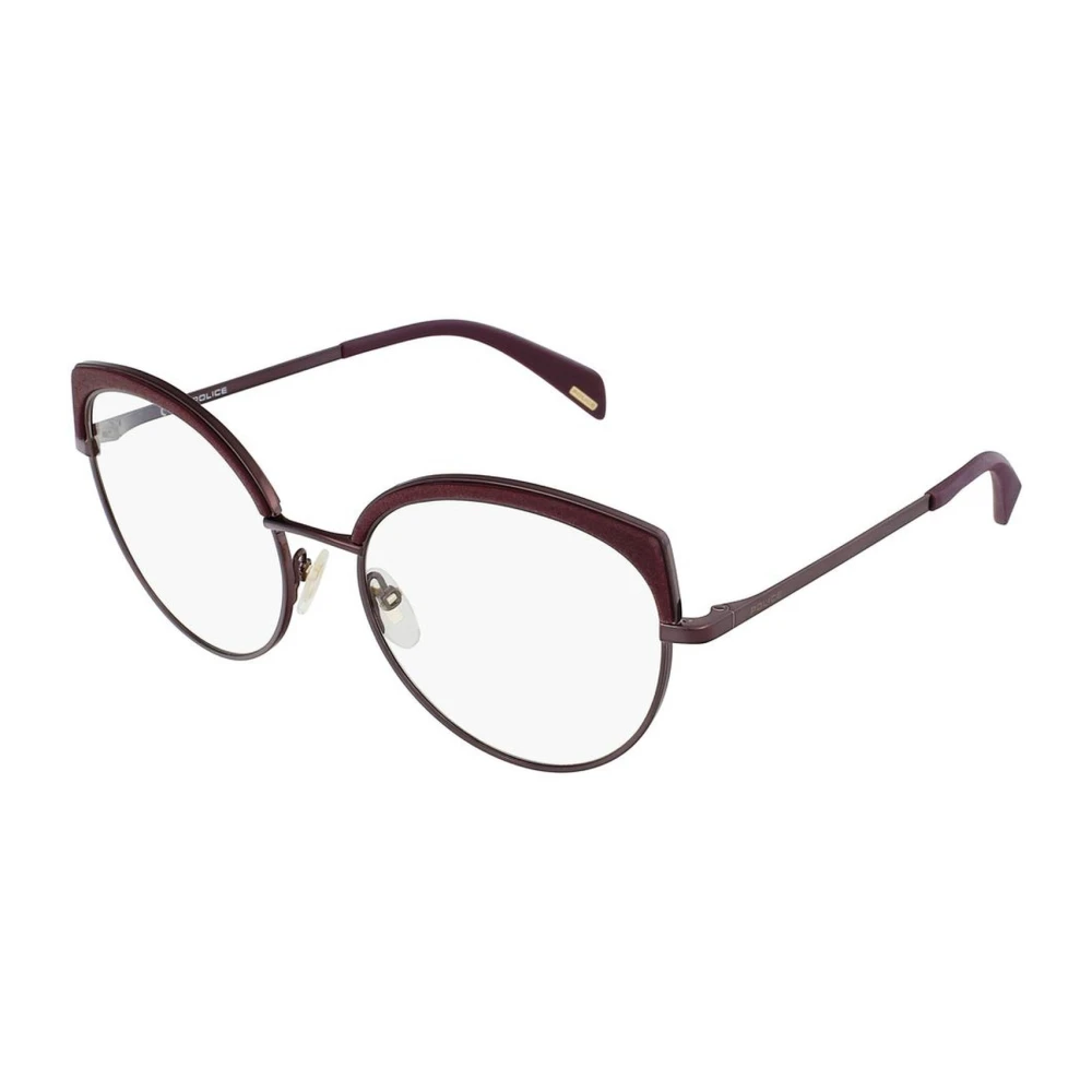 Police Rood Metalen Dameshorloge Frame Red Dames