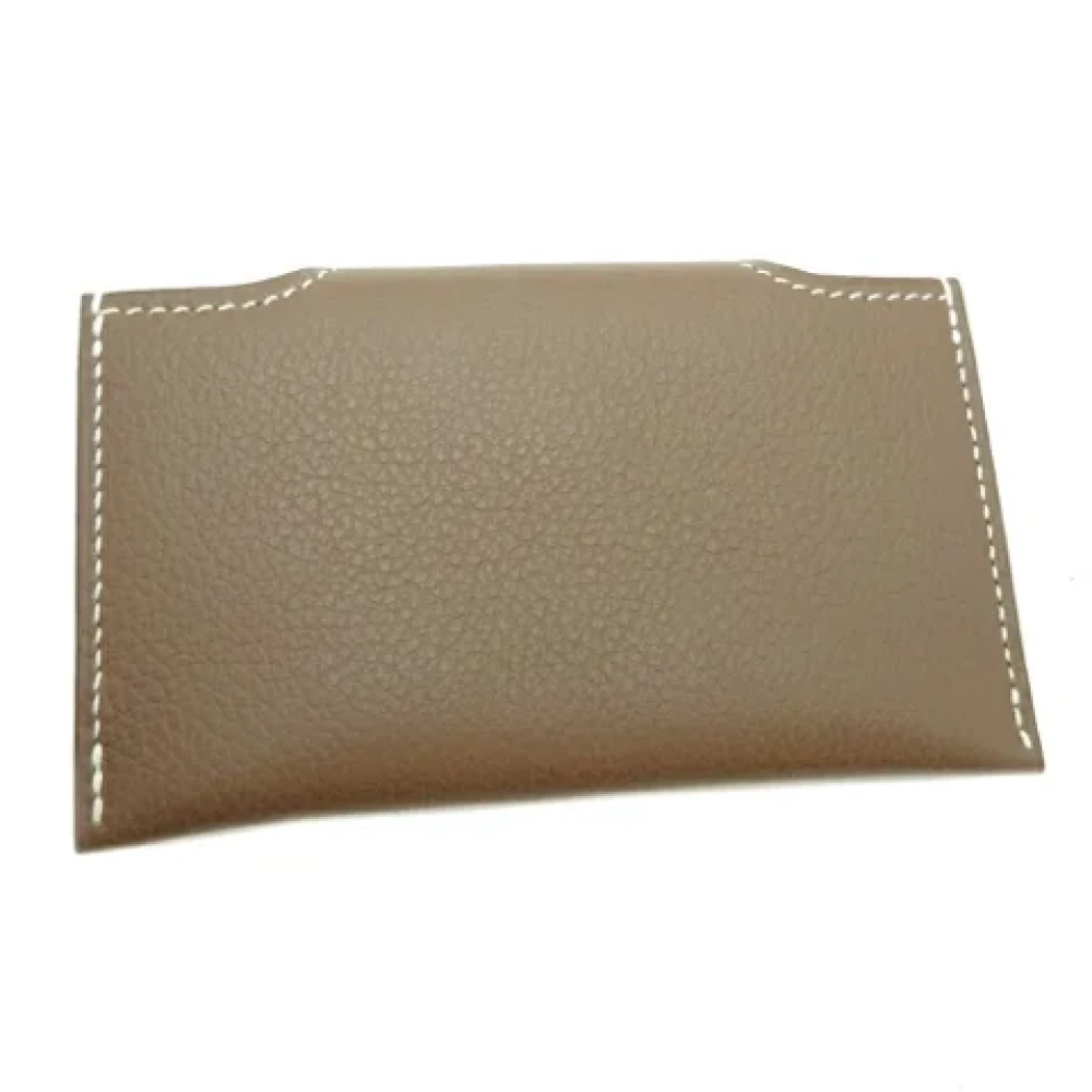 Hermès Vintage Pre-owned Canvas home-office Gray Dames