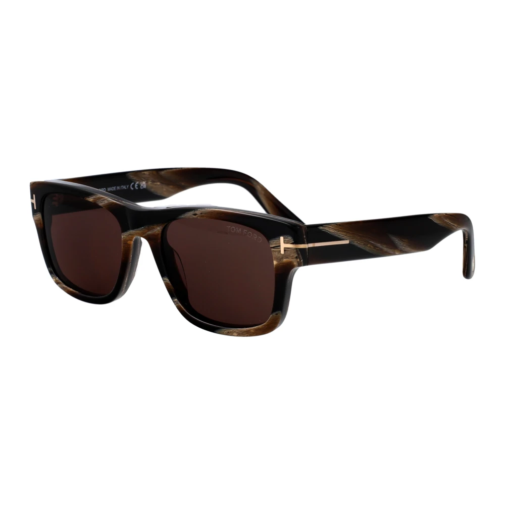 Tom Ford Men's Brown Sunglasses, 55 Mm, Smith-02