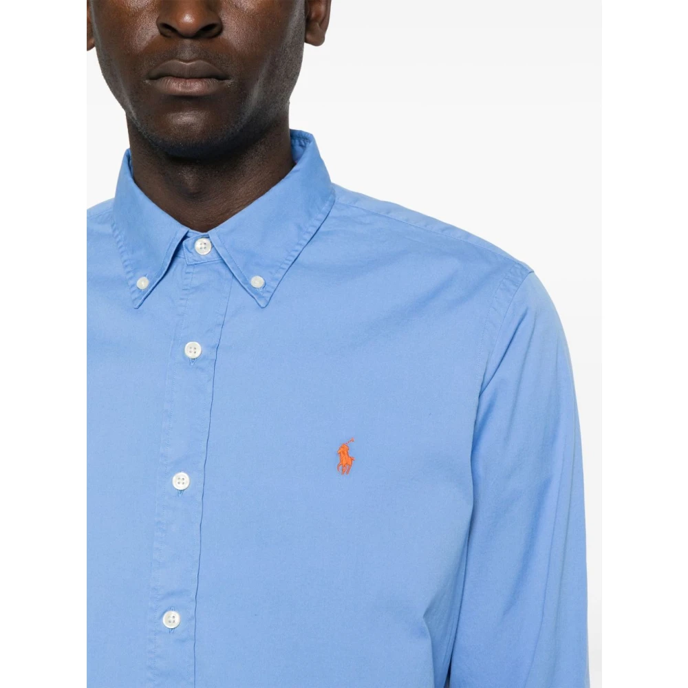 Polo Ralph Lauren Lichtblauw Overhemd Herenmode Blue Heren