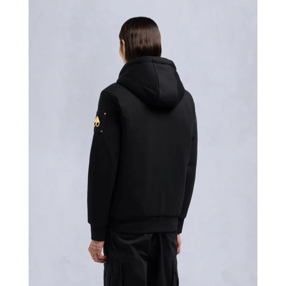 Moose Knuckles Zwart Goud Linden Bunny Jas Black Heren