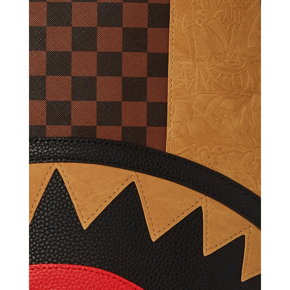 Sprayground Stijlvolle Rugzak voor Dagelijks Gebruik Brown Unisex