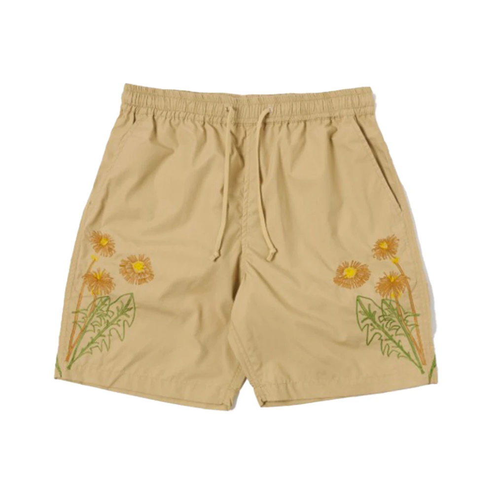 Universal Works Beige Strand Shorts Stijlvol Model Brown Heren