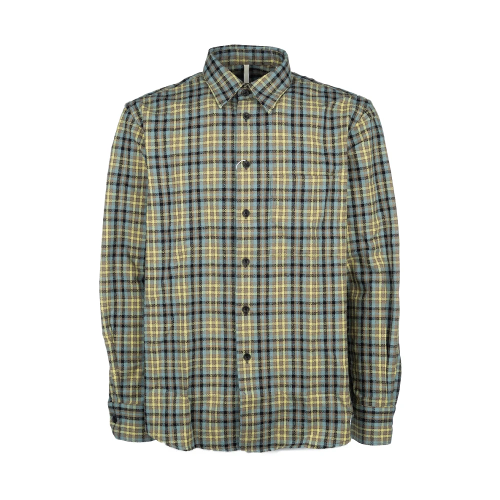 Sunflower Klassieke Shirting T-shirt Blue Heren