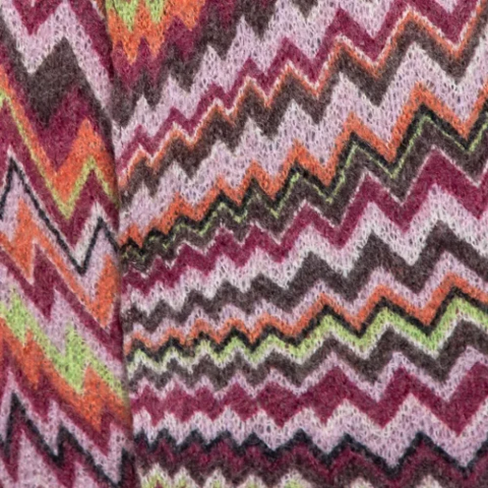 Missoni Pre-owned Wool scarves Multicolor Unisex