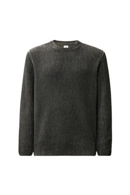 Chenille Cotton Crewneck