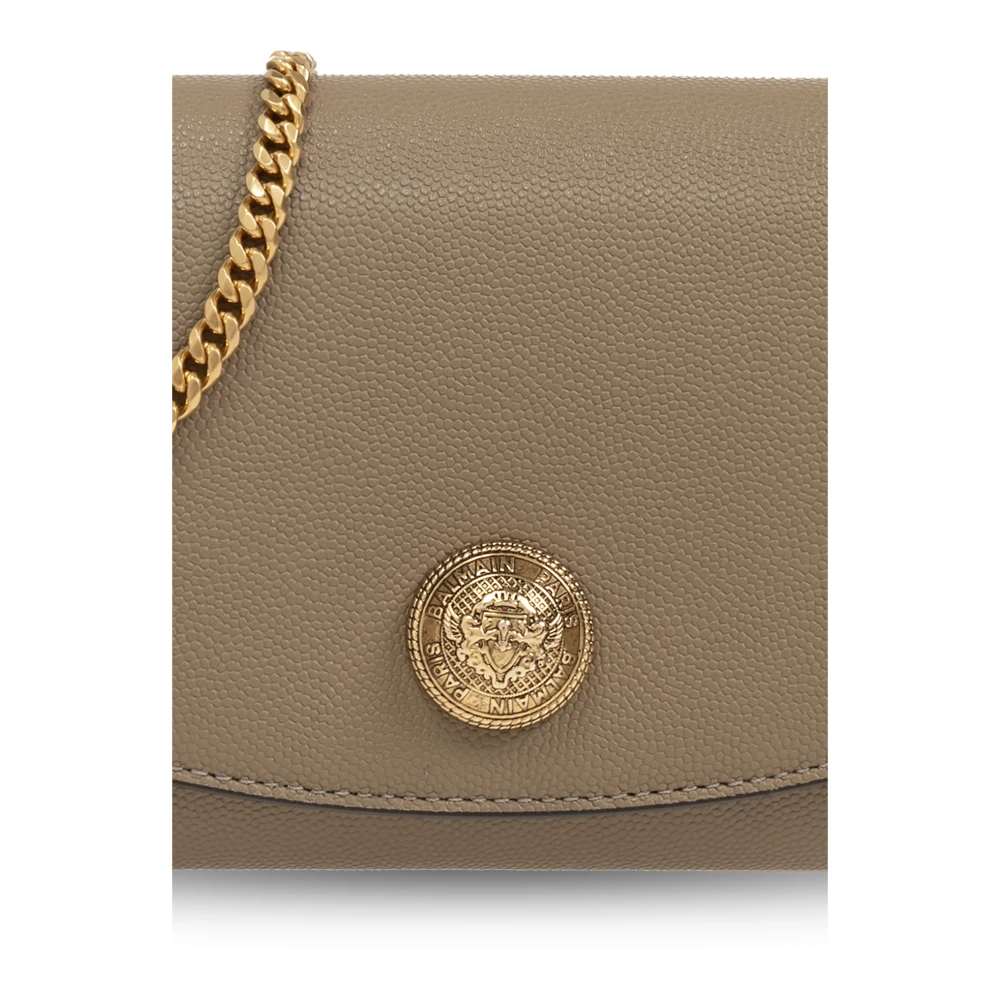 Balmain Schoudertas Brown Dames