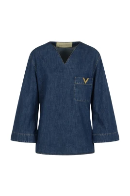 Denim Chambray Skjorta