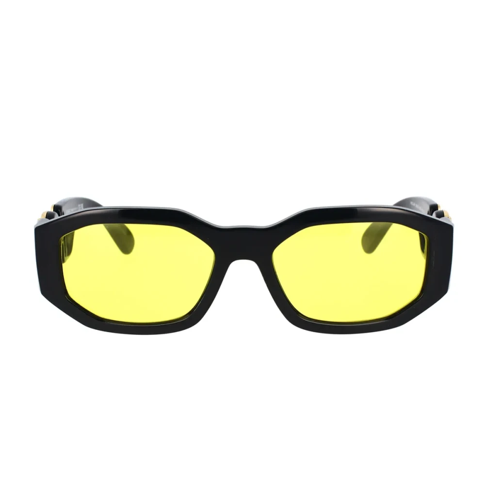 Versace Unisex Svart Biggie Medusa Solglasögon