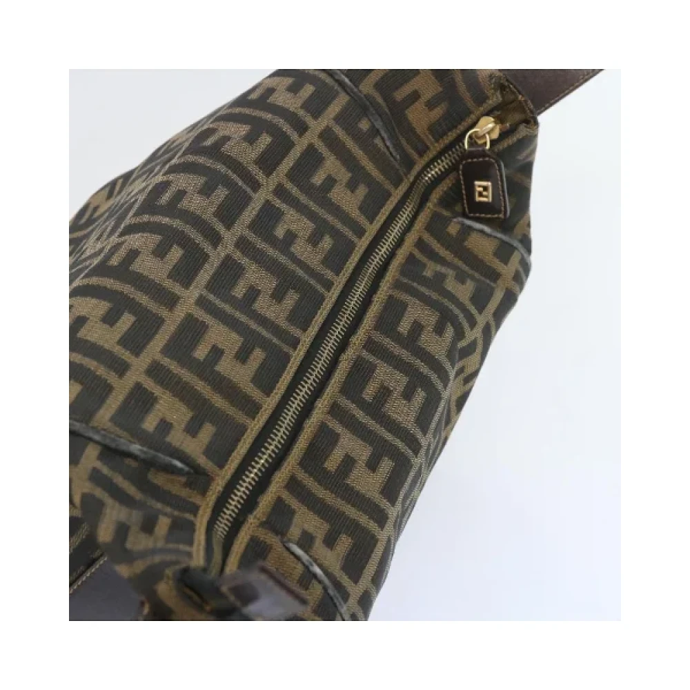 Fendi Vintage Pre-owned Canvas handbags Brown Dames