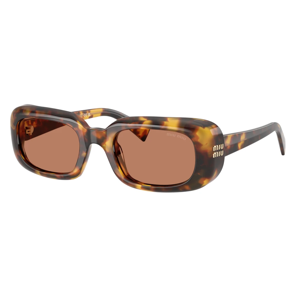 Miu Miu Unisex Multicolor Sunglasses, 52 Mm, B13s Rectangular Sunglasses