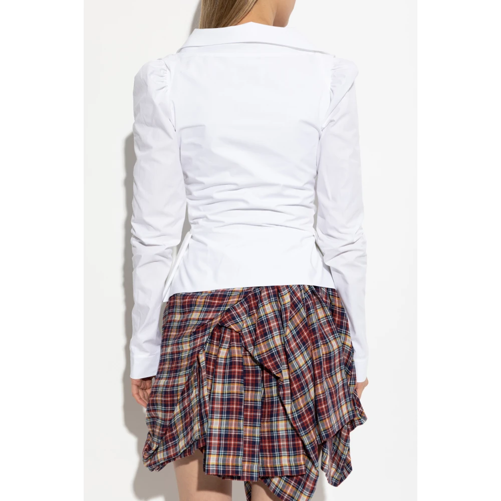 Vivienne Westwood Overhemd Maandag White Dames
