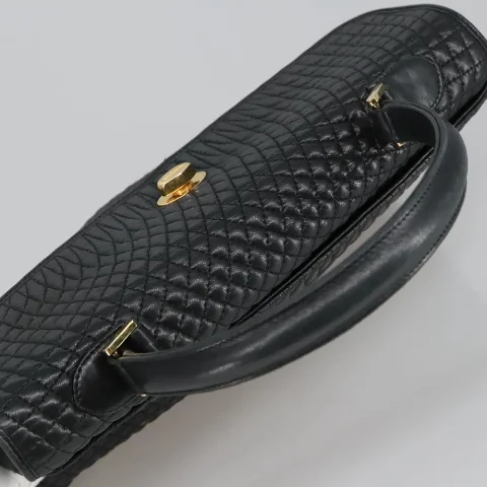 Bally Pre-owned Leather handbags Black Dames