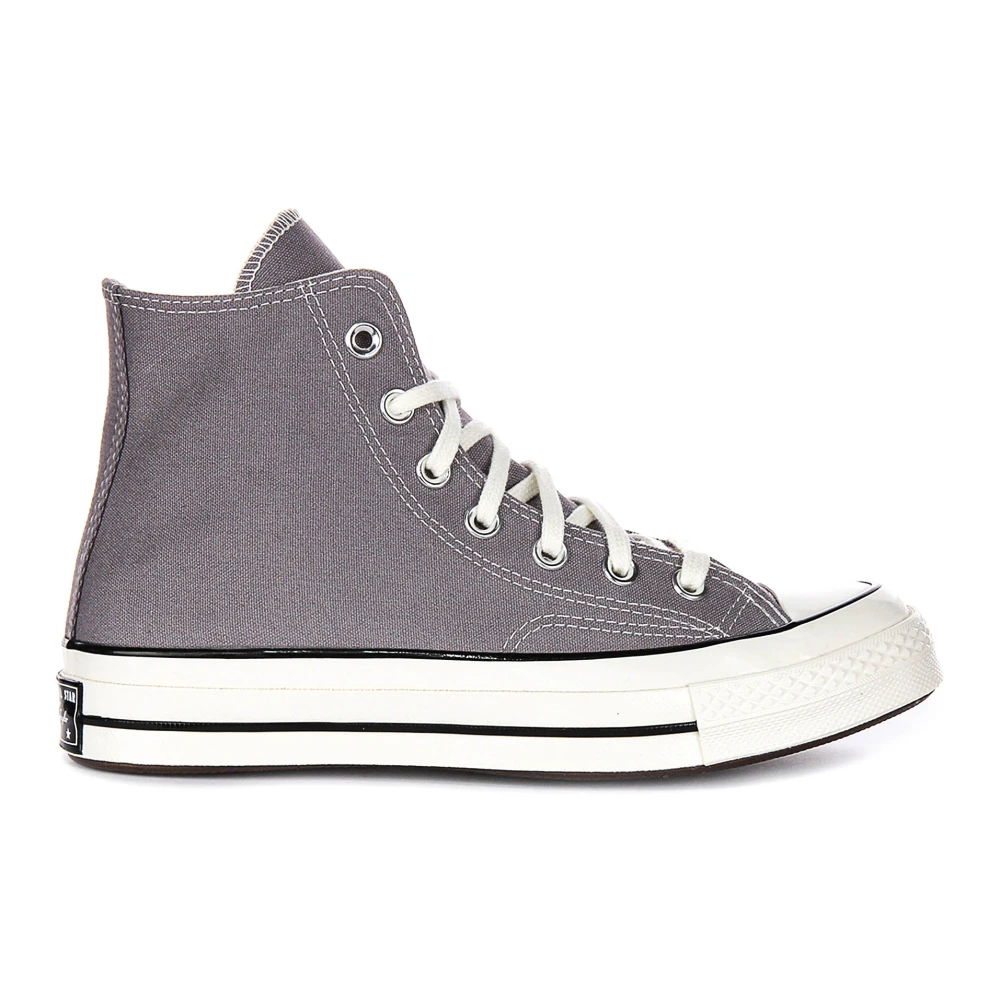 Converse Men's Gray Sneakers, 3 Uk, Classic Grey Hi-Top Trainers