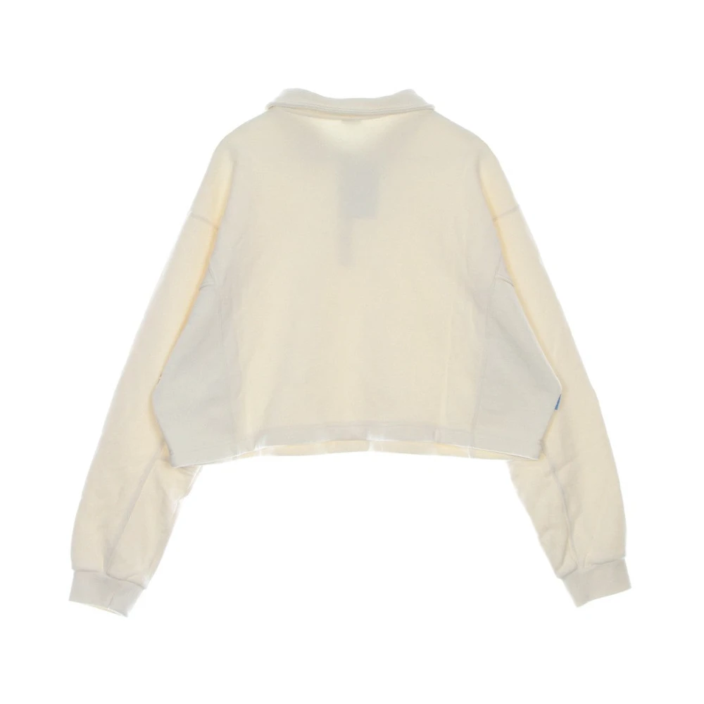 Puma Mode Polo Crew Lichtgewicht Sweatshirt Beige Dames
