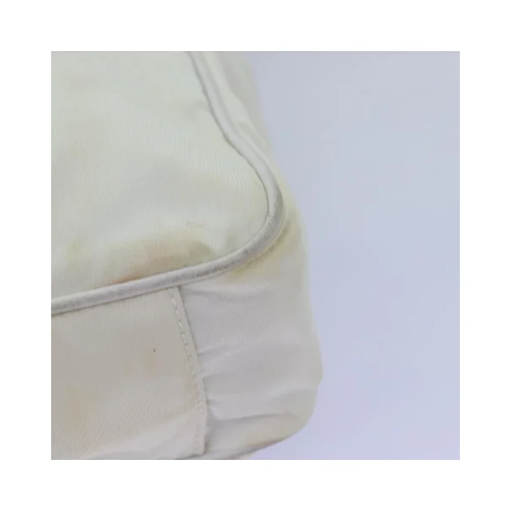 Prada Vintage Pre-owned Nylon prada-bags White Dames