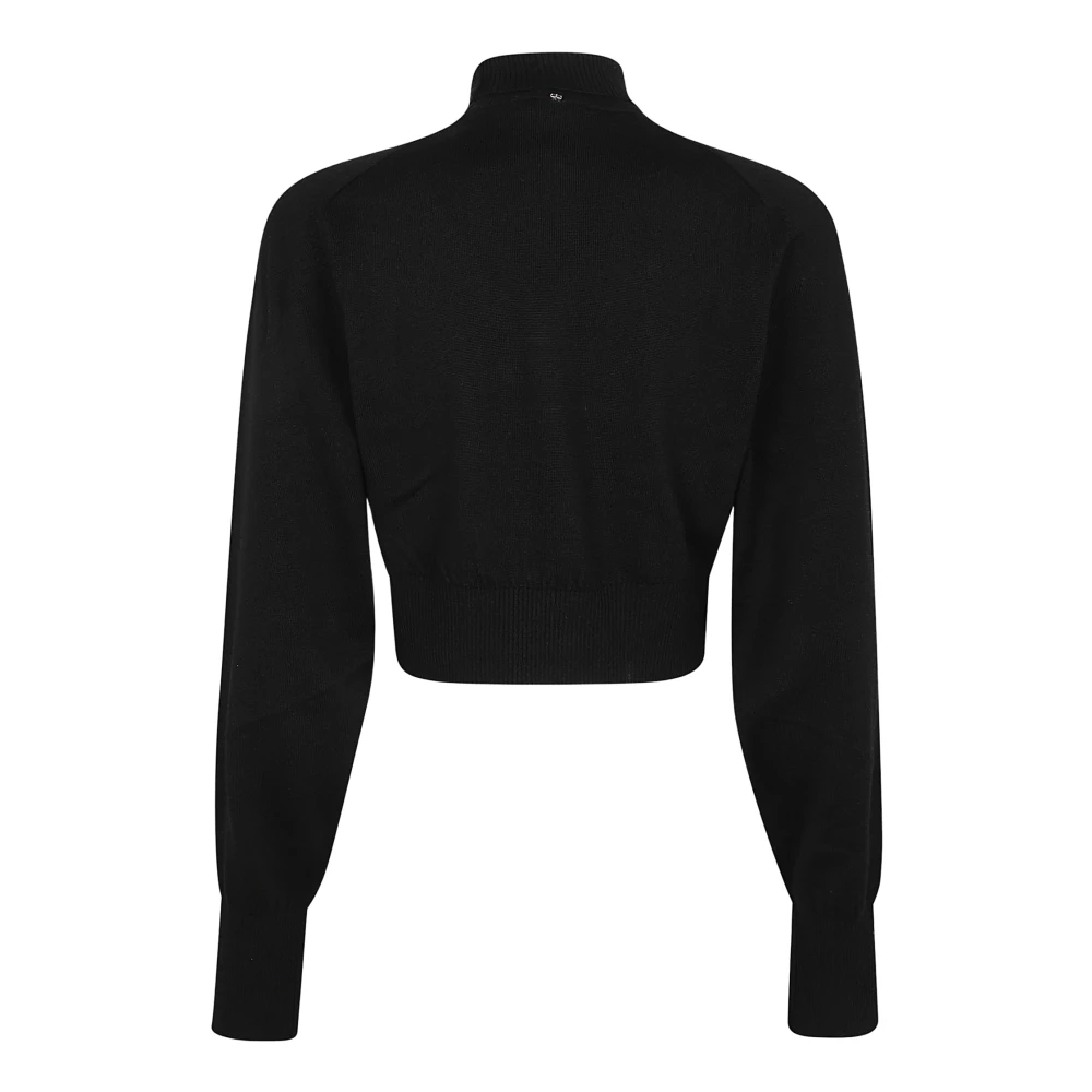 Sort Turtleneck Genser Aw24