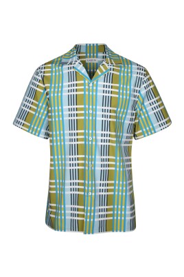 chemise-en-coton-a-imprime-perruches