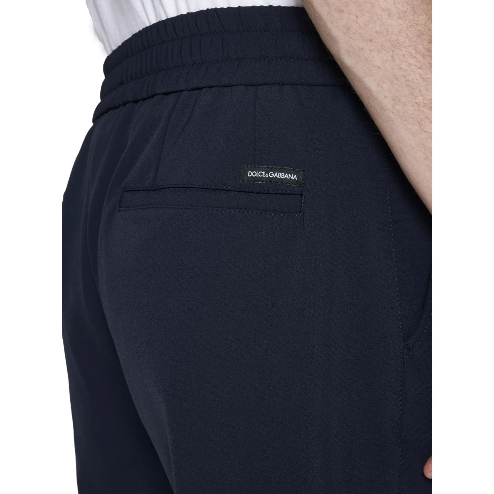 Dolce & Gabbana Jogger Broek Blue Heren
