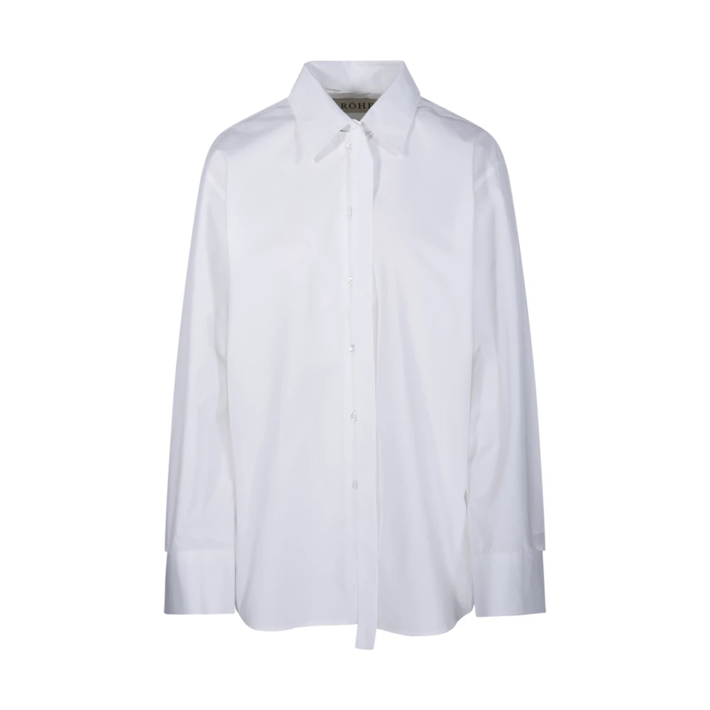 Róhe Witte Deconstructed Overhemd White Dames