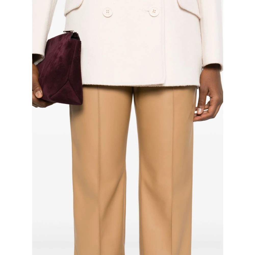Twinset Stijlvolle Broek Set Brown Dames