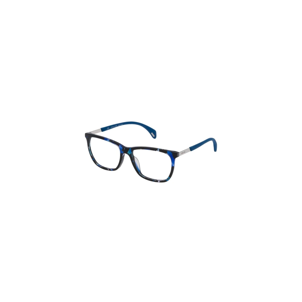Police Blauwe metalen frames met wijzerplaat Blue Dames