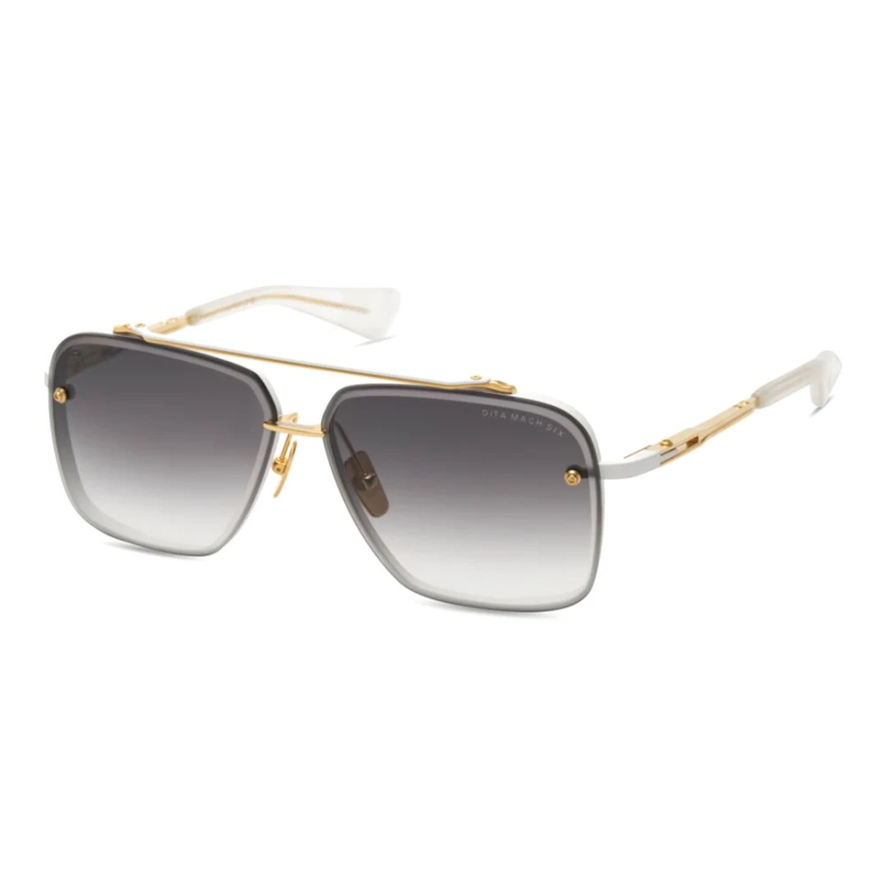 Dita Yellow Sunglasses, Unisex, 62 Mm, Mach-Six Sunglasses
