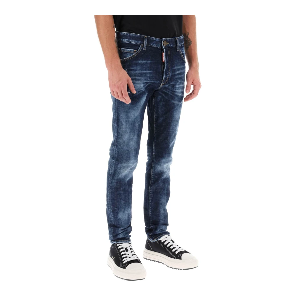 Dsquared2 Donkere Schone Was Cool Guy Jeans Blue Heren