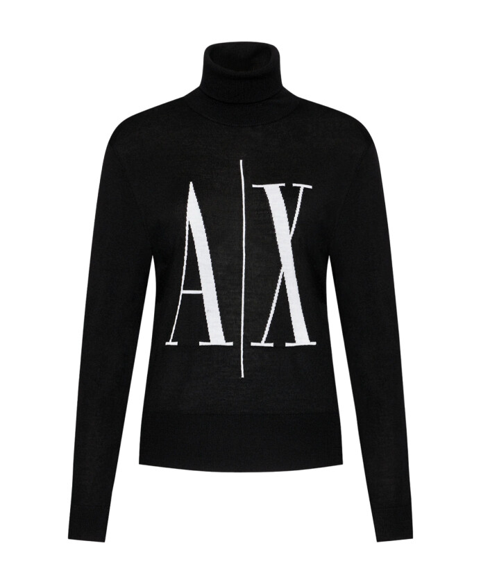 black-wool-sweatshirt-aw24-polo-neck