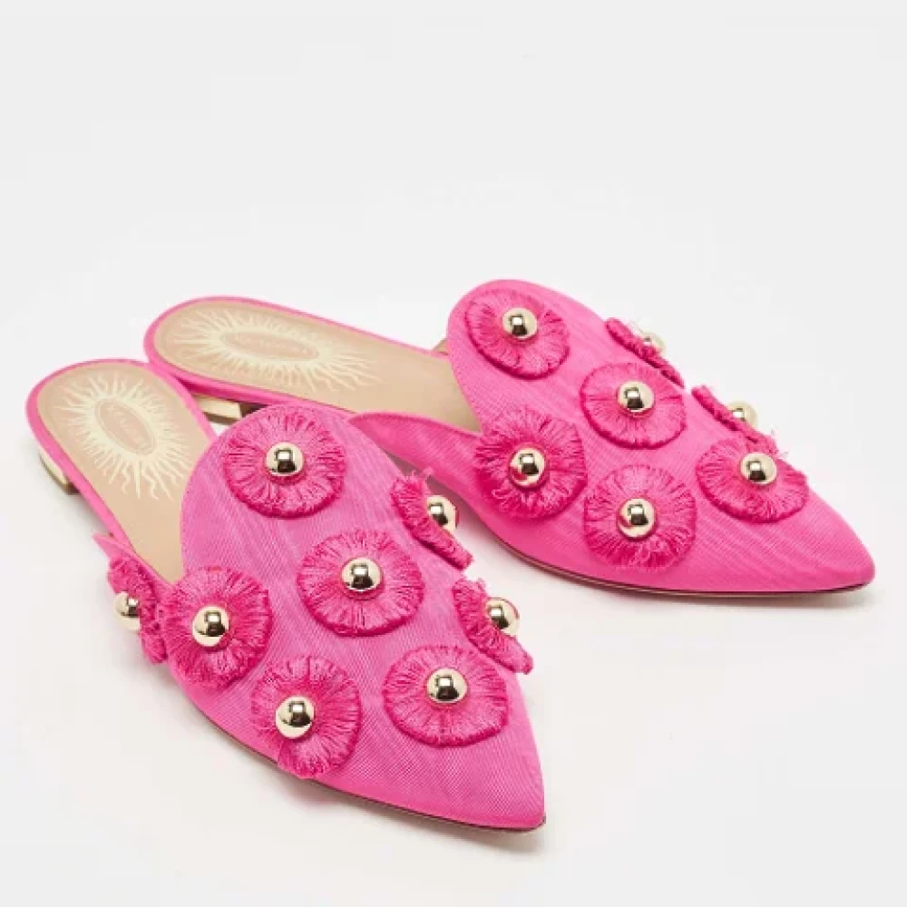 Aquazzura on sale sunflower flats