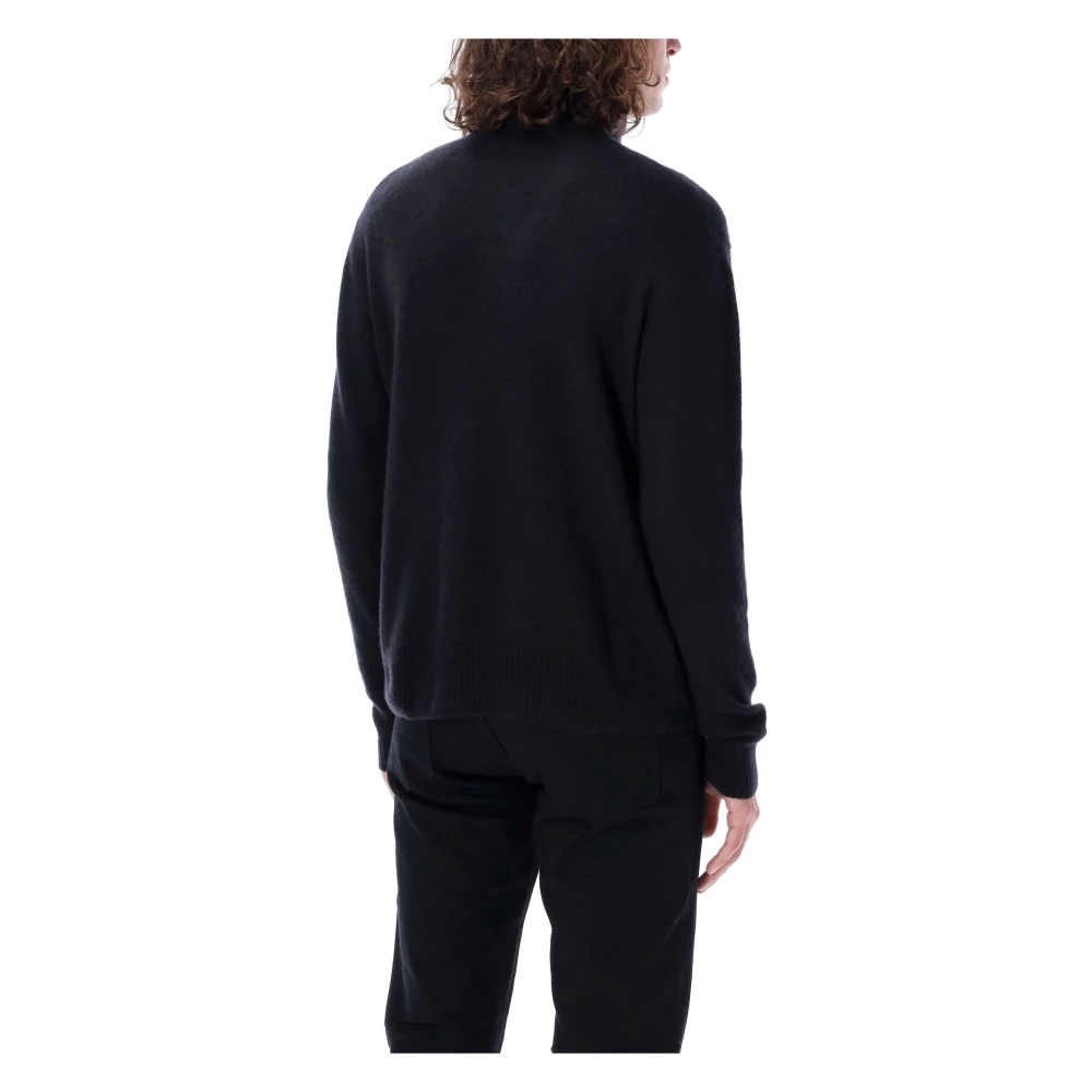 Tom Ford Zwarte Cashmere Coltrui Black Heren