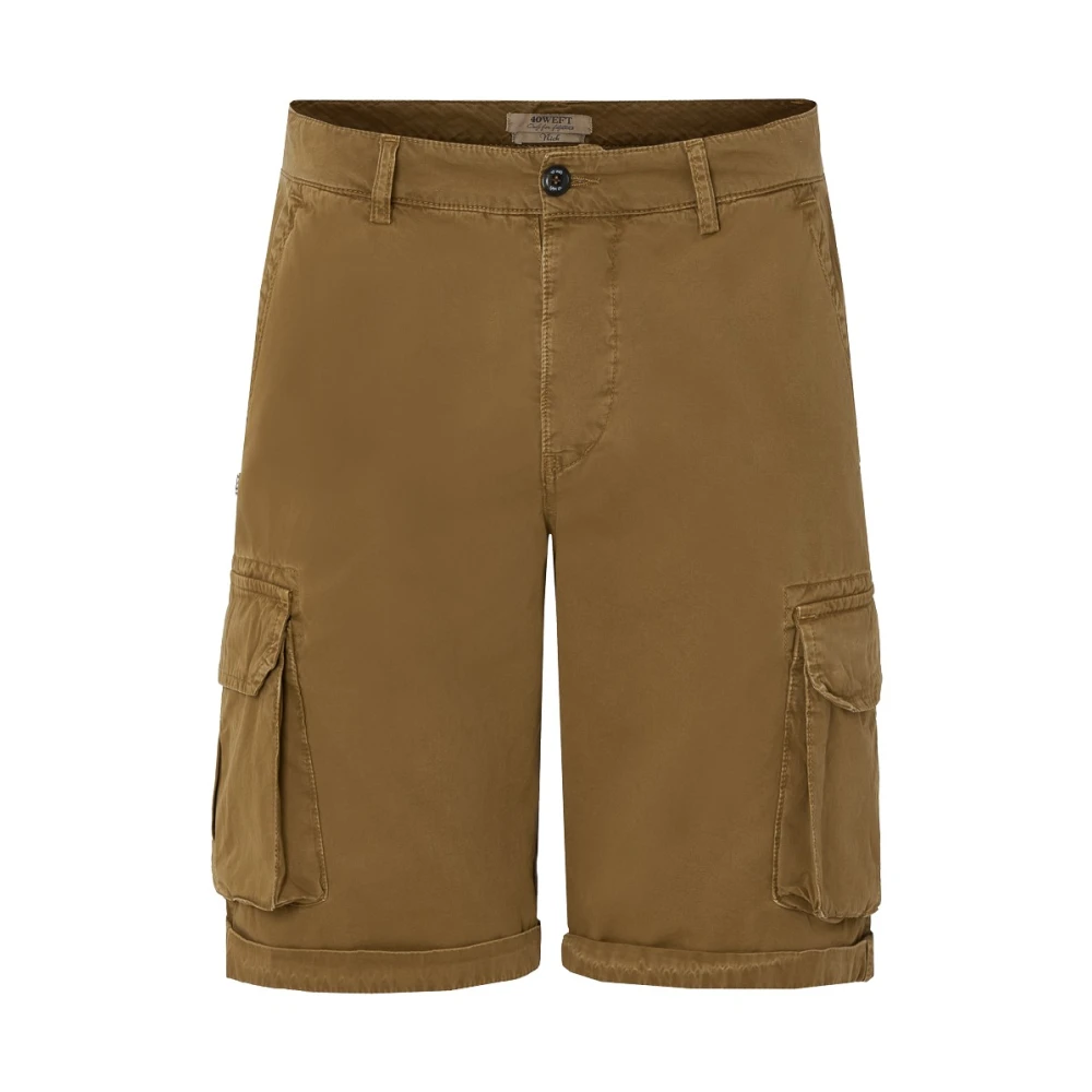 40Weft Casual Shorts Brown Heren